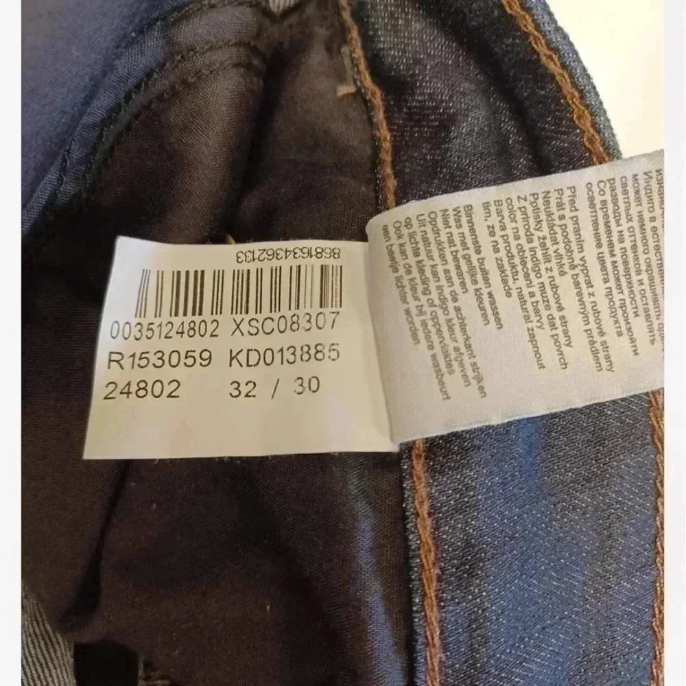Mavi Marcus Slim Straight Blue  Jeans Size 32 - Picture 8 of 12